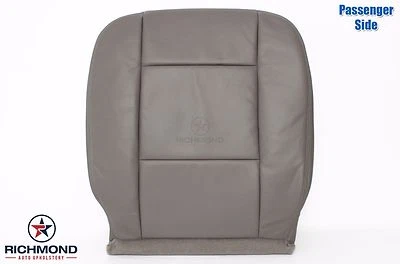 Dodge Durango SLT 2005 2006 - Cubierta de asiento de cuero inferior del lado del pasajero color caqui tostado Foto 1 de 4