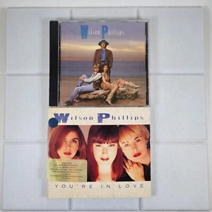 Wilson Phillips 2-CD Lot: Debut CD / Promo CD Single You're In Love + Live Bonus - Imagen 1 de 12