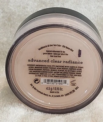 bareMinerals ADVANCED CLEAR RADIANCE  4.5 g / 0.15 oz Super Sized New Sealed - Image 1 of 4