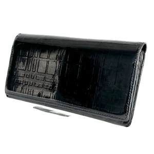 Burberry Enamel Bifold Long Wallet Purse - Picture 1 of 24