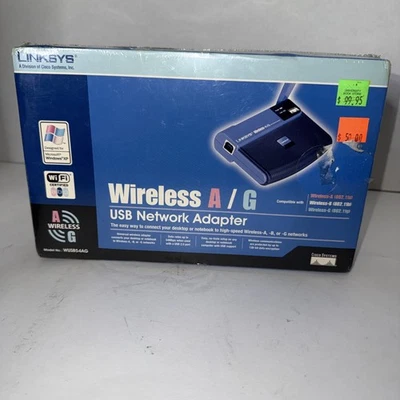 Linksys WAP55AG Ver.2 Dual Band 5GHz 2.4GHz Wireless A+G Access Point NEW SEALED - Image 1 of 4