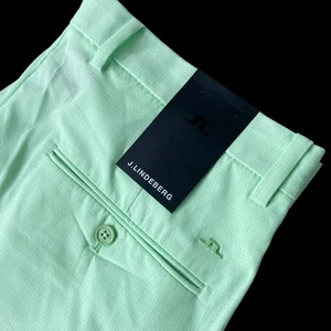 J. Lindeberg Mens Vent Tight Shorts Patina Green Size 36 $125 - Picture 1 of 7