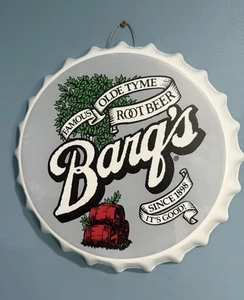 barqs root beer bottle cap Metal Sign Garage Man Cave Bar Sign - Picture 1 of 2