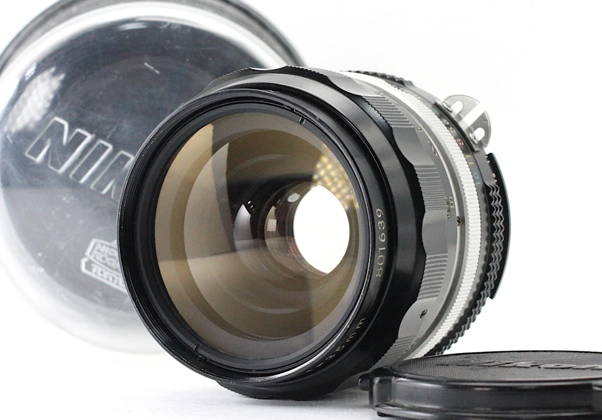 ニコン　Nikon F + Nikkor-O Auto 35mm/F2 2015年1月 ニッコールO オート 35mmF2 + Nikon F – クラシックカメラ