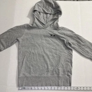 Women's Kaws Sesame Street x Uniqlo Sweatshirt Hoodie 2017 Grey Limited XS - Picture 1 of 7