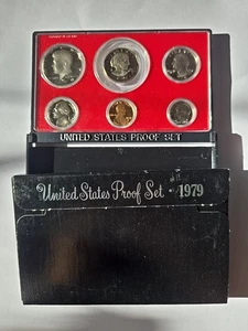1979 US Proof Set ~ 6 Coin ~ Original Government Packaging OGP 557 - Picture 1 of 3