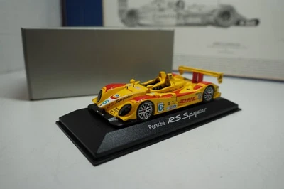 MINICHAMPS -  le mans 2006 - PORSCHE RS SPYDER #6 - 1/43 SCALE MODEL CAR - Image 1 of 4
