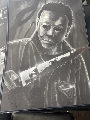 Tres impresiones originales autografiadas del artista en la convención de Comic Con,  Foto 1 de 4