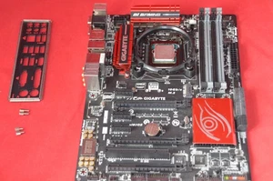 Gigabyte GA-Z97X-Gaming 5 mit Intel Core I5-4690k 3.50 GHz und Blende - Bild 1 von 7