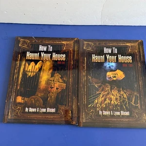 HOW TO HAUNT YOUR HOUSE By Shawn Mitchell & Lynne Mitchell Book 1 and 2 - Picture 1 of 11