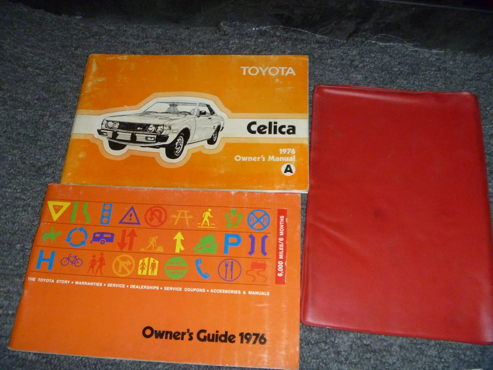 Toyota Celica ET LT ST GT 1976 manual del operador conjunto de guía del usuario   Foto 1 de 1