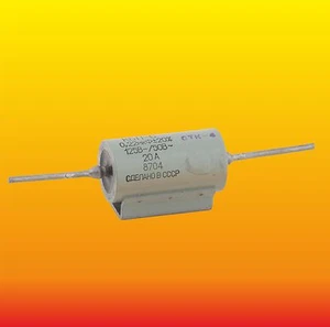0,22uF 125VDC 50 VAC Imax 20 A ±10% CONDENSADOR RUSO DE ALIMENTACIÓN PIO KBP-S - Imagen 1 de 3
