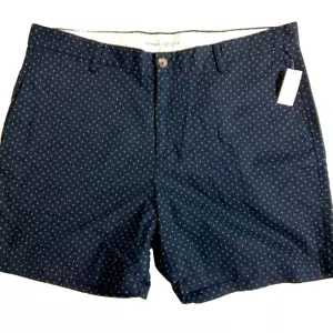 Pantalones Cortos Old Navy Para Hombre Talla 40 Azul Marino Lunares Ultimate Delgados Integrados Flexibles Nuevos - Imagen 1 de 6