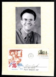 Eric Allin Cornell Nobelpreisträger für Physik 2001 Original Sign. # BC G 44046 - Picture 1 of 2