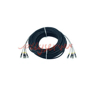 40M Field Outdoor FC-FC 4 Strand Fiber Cable 9/125 Single Mode Fiber Patch Cord - Afbeelding 1 van 1