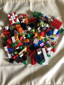 LEGO Blocks Lot #1 Preowned 1/2 Lb Bag 269 Pieces Assorted Shape Size Color - Picture 1 of 1