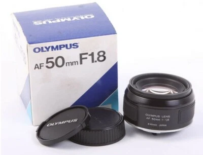 Olympus 50mm F1.8 Camera Lens for OM AF Cameras - Изображение 1 из 4