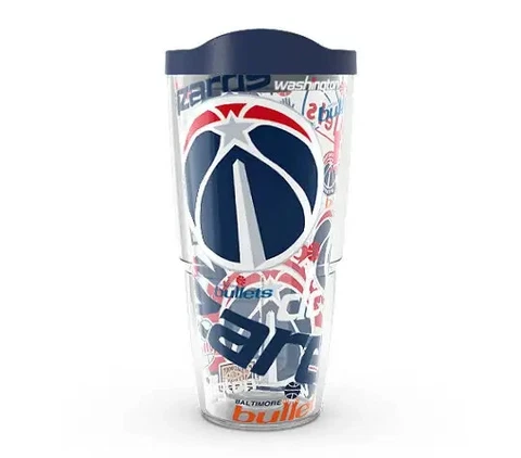 Washington Wizards Tervis Travel Mug Tumbler 24 ounce Cover