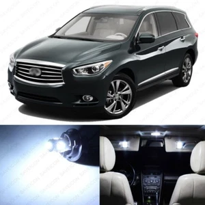 15 x White LED Interior Light Package For 2013 - 2021 Infiniti JX35 QX60 + TOOL - Picture 1 of 8