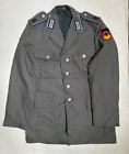 German Army Dress Jacket Uniform Parade Lined Grey Genuine Military 186/96 #23