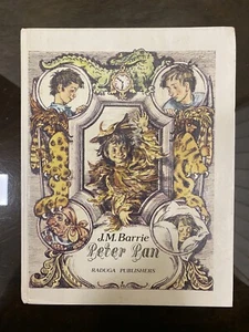 Book PETER PAN by J.M.Barrie, Moscow Raduga Publishers, 1986s - Picture 1 of 24