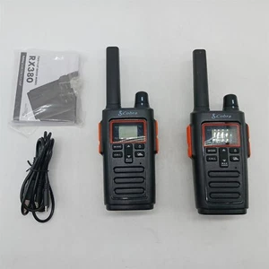 Cobra RX380 Walkie Talkies Rechargeable Long Range 32-Mile Two-Way Radio, 2-Pack - Picture 1 of 2