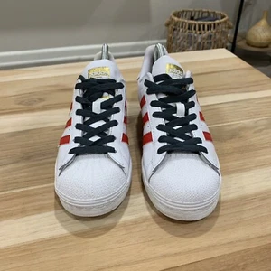 Adidas PCI 789002 10/22 Red/White Womens Size 7 Sneakers - Imagen 1 de 8
