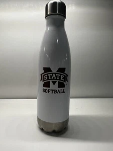New H2Go Force Stainless Insulated Drink Bottle Mississippi State Softball 17 oz - Picture 1 of 4