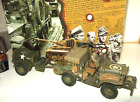 King & Country DD 49 3/4 Ton Dodge Weapon Carrier, Trailer, & Driver, 1:30 Scale