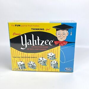 NEW SEALED Classic Yahtzee, An Exciting Game Of Skill And Chance By Hasbro Games