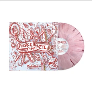Pierce The Veil "MISADVENTURES" Pink W/ Red Splatter Vinyl Limited to 500 - Picture 1 of 1