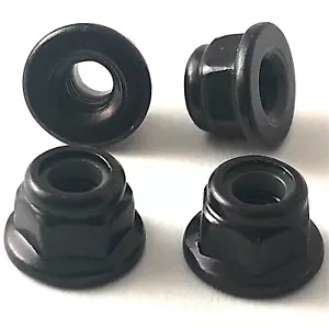 RC 4mm AXLE NUT BLK TAMIYA F-350 DF-03 TA02 TA04-SS TB-01 WR-02 - Picture 1 of 1