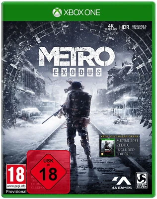 Metro Exodus + Metro 2033 Redux - Xbox One - NEU OVP - UNCUT - Bild 1 von 4