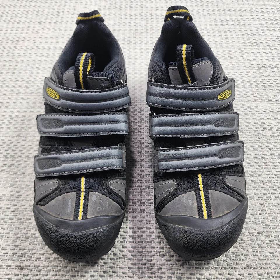 Keen Cycling Shoes Mens 7.5 Grey Black SPD Mountain Bike 3 Strap Clipless - Image 1 of 4