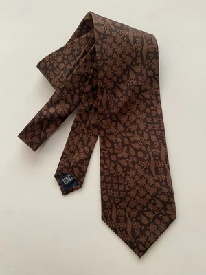 CORBATA SEDA ESTAMPADO CERRUTI 1881 58X3.5" ANCHO.NUEVA.FRANCIA Foto 1 de 2