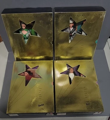 Gone With The Wind Barbie as Scarlett O'Hara Dolls Lot of 4 Mattel 1994 3+Rhett - Image 1 of 4