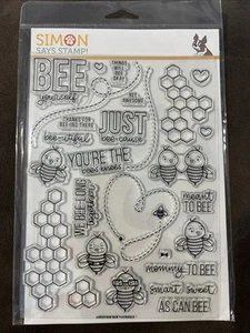 Simon Says Stamp BEE YOURSELF Brand New Set Stamp! - Bild 1 von 2