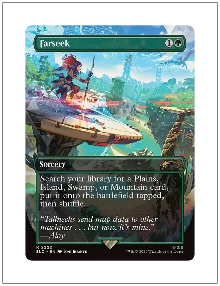 1x Farseek, 2222 - Horizon Zero Dawn Secret Lair, Magic MTG NM - Image 1 of 1