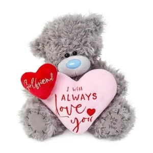 Me To You Tatty Teddy Bear 9" Girlfriend I Will Always Love You Hearts VP922002 - Picture 1 of 3