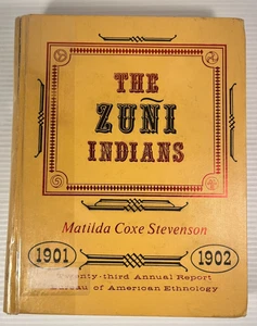 The Zuni Indians Ethnology Report 23 for 1901-1902 reprint 1st 1970 0873800680 - Picture 1 of 12