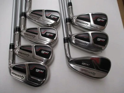 TaylorMade M6 Iron Set 5-9,Pw,Aw 7pc Flex S FUBUKI TM6 Graphite - Image 1 of 4