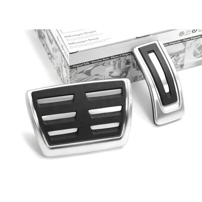 Audi A4 S4 8W B9 DSG Pedalkappen Set Original Interieur Tuning Kappen Alu OEM - Bild 1 von 2