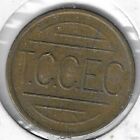 T.C.C.E.C (TCCEC The Coca-Cola Export Corporation), jeton/pièce/puce, 22 mm