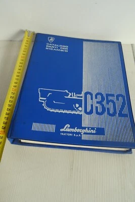 Lamborghini C 352 Catalogo parti di ricambio Trattori tractor - Immagine 1 di 4