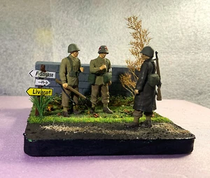 WW2 Diorama 1/35 Scale US Army Soldiers 3 Dragon Figures - Picture 1 of 8
