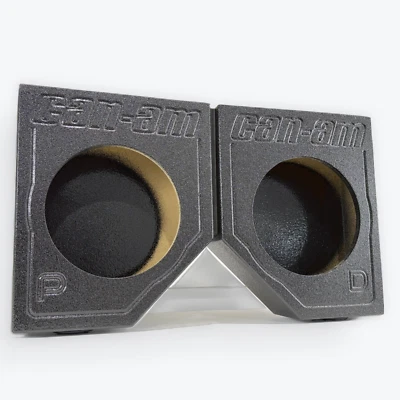 Can Am X3 Sub Box - Sub Woofer Enclosure Maverick X3 2X10" Shallow Front Seats - Image 1 of 4