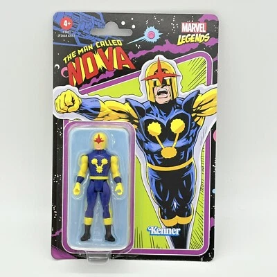 Figura de acción retro Kenner 2022 Marvel Legends The Man Called NOVA 3.75" ¡Nueva! Foto 1 de 4