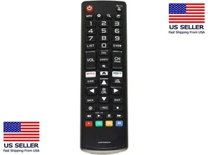 Neu AKB75095314 Ersatz Fernbedienung für LG TV 43UJ6300 49UJ6300 55UJ6300 65UJ6300 - Bild 1 von 3