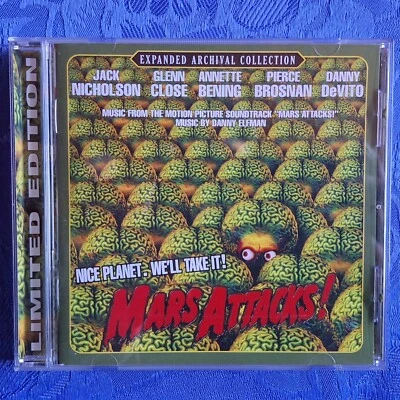 MARS ATTACKS Soundtrack / Score (Expanded Archival Collection) Danny Elfman - Bild 1 von 4