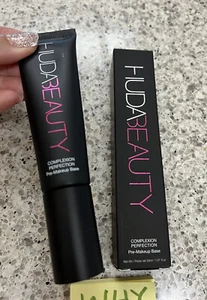 HUDA Beauty COMPLEXION PERFECTION Base de Pre-Maquillaje 1.01 oz/30 ml TALLA COMPLETA CAJA SELLADA - Imagen 1 de 15